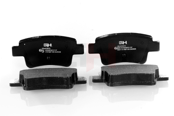 GH-410910 Pastilhas de travão GH 93169177 OPEL