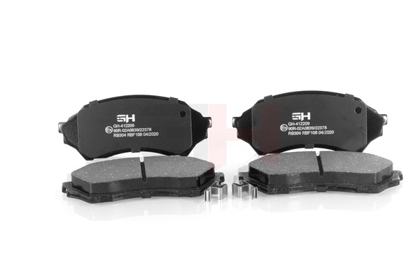 GH-412209 Brake pad set GH 1U1H3328Z MAZDA