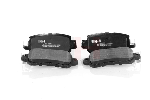 GH-412249 Fékbetét készlet, tárcsafék GH D2Y12-643ZA