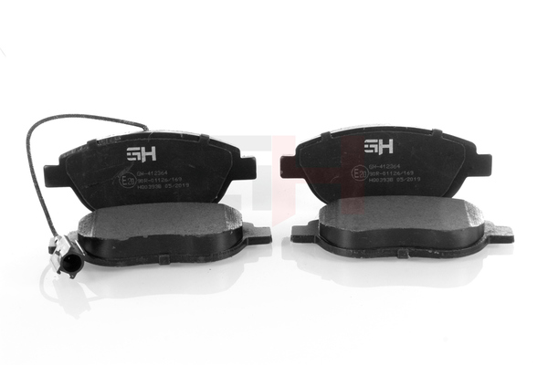 GH-412364 Kit pastiglie freni GH 4254.09 PEUGEOT