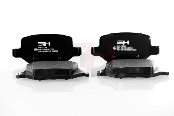 GH GH-413348 not prepared for wear warning indicator Brake pad set Height: 41,5mm, Width: 95,6mm, Thickness: 14,3mm GH-413348 cheap