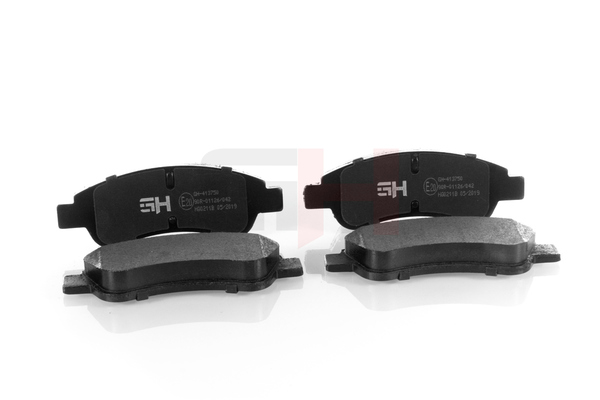 GH Front Axle, not prepared for wear indicator Height: 51,5mm, Thickness: 18,8mm Brake pads GH-413750 buy