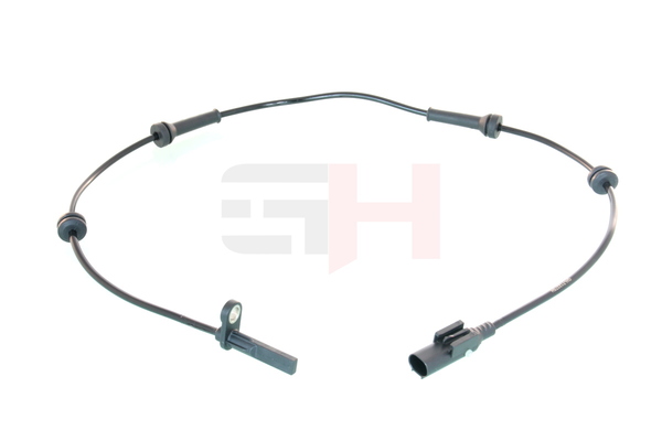 GH GH-712375H Sensor ABS Eje trasero, Eje trasero, derecha