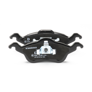 DELPHI Kit Pastiglie Freni Posteriori LP1316 - Senza Sensori Usura - Per Ford Fiesta Mk5/Mk6, Focus Mk1