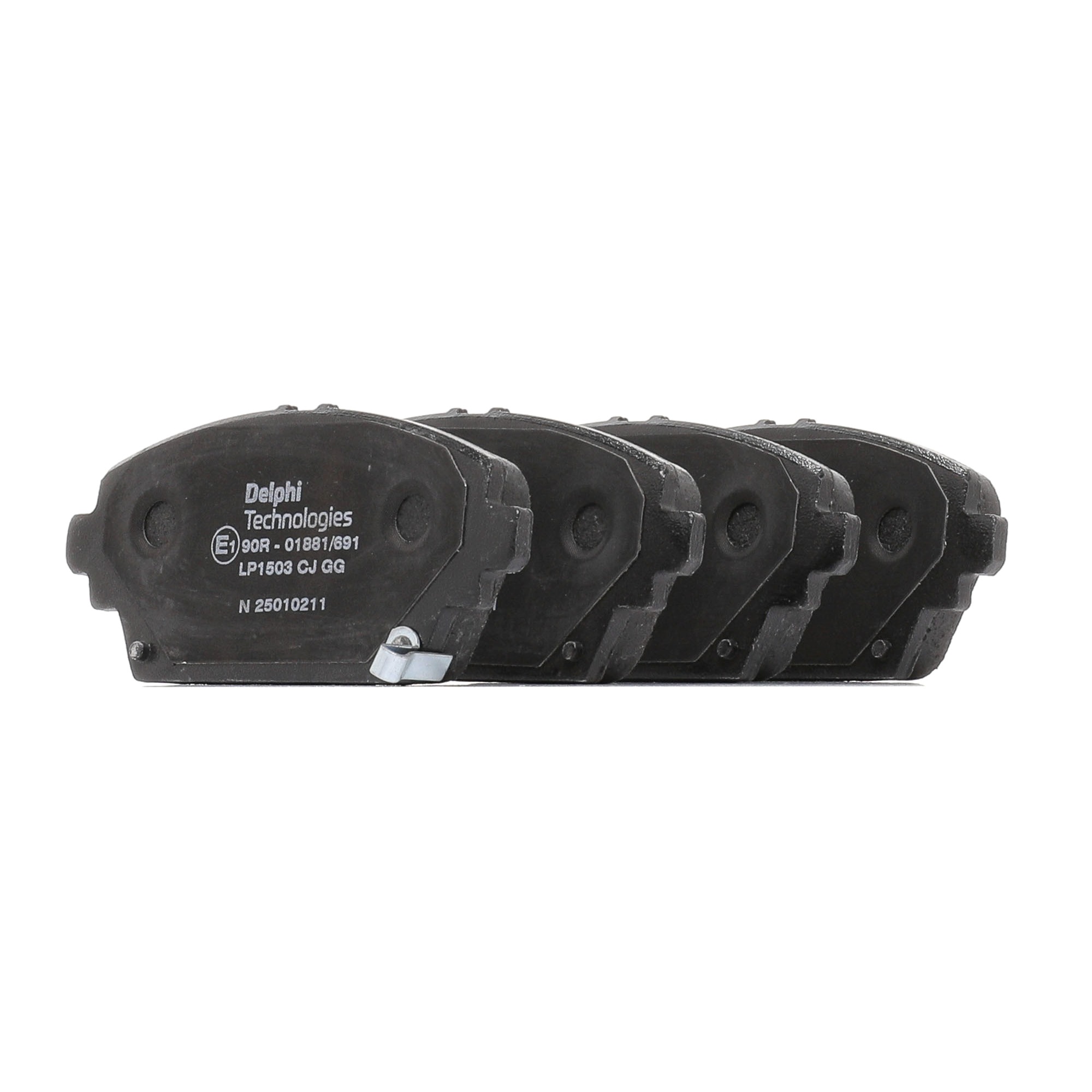 LP1503 DELPHI Disc brake pads Honda Insight ZE2/ZE3