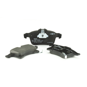 LP1861 DELPHI Brake pad set OPEL with acoustic wear warning, with anti-squeak plate, without accessories