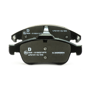 LP2101 DELPHI Brake pad set CITROËN not prepared for wear indicator, with anti-squeak plate, without accessories