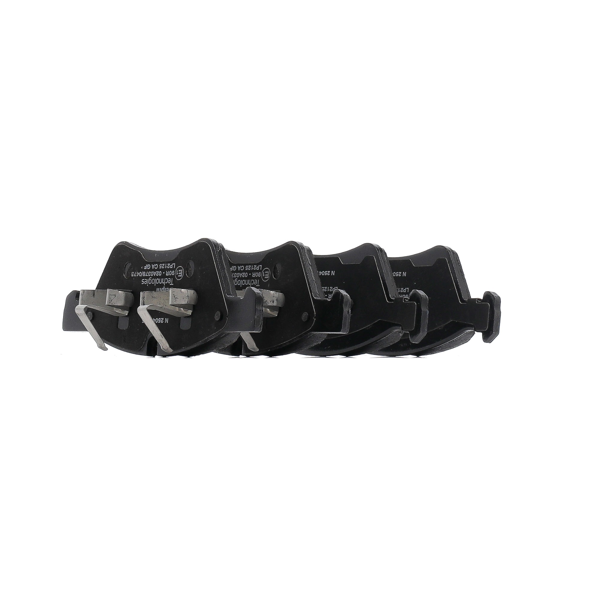 23922 DELPHI förberett för slitvarningsvisning Höjd 1: 69,9mm, Höjd 2: 70mm, Bredd 1: 193,5mm, Bredd 2: 194,3mm, Tjocklek 1: 21mm, Tjocklek 2: 21mm Bromsbeläggsats LP2125 köp lågt pris