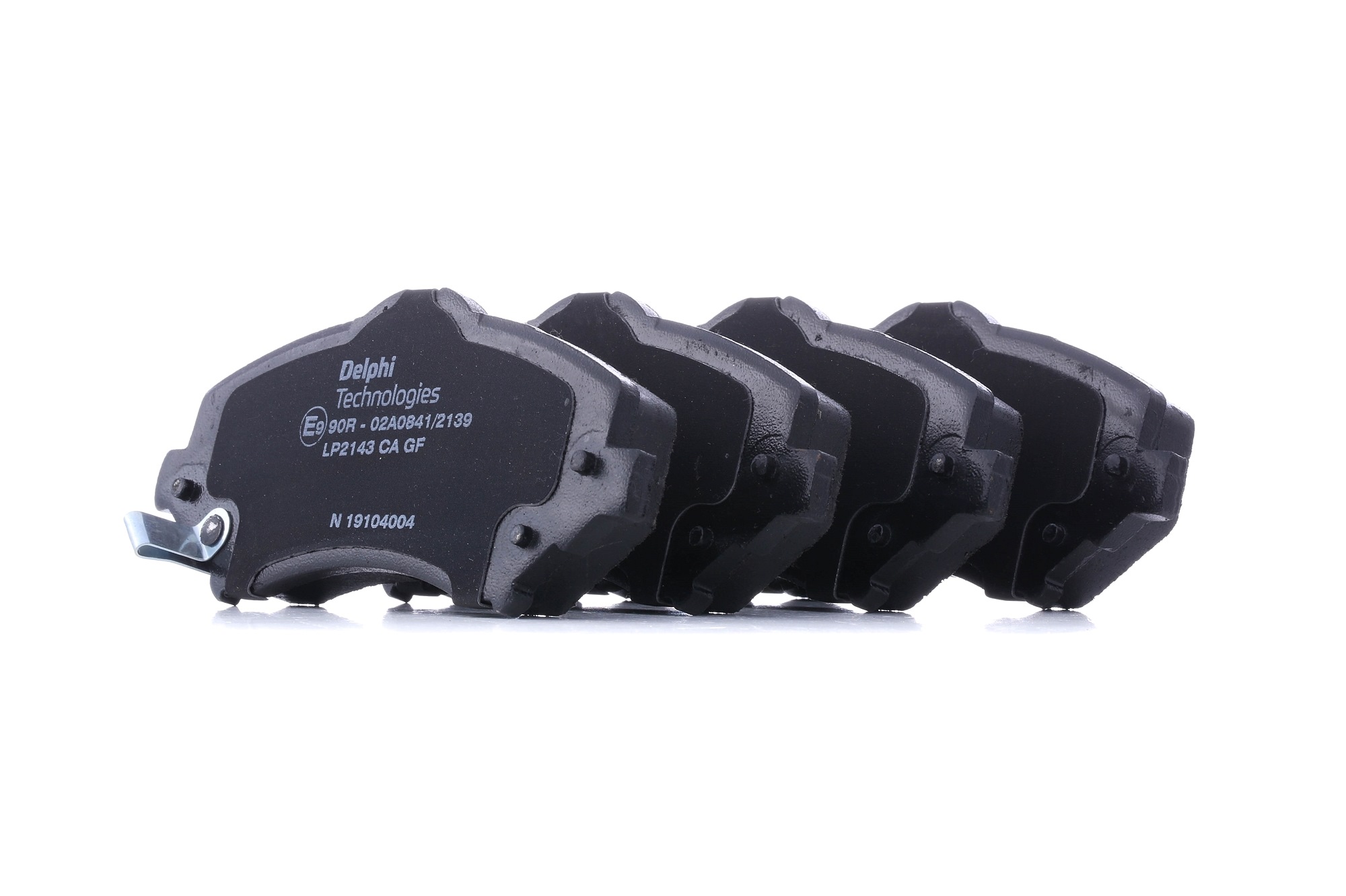 DELPHI Brake pads rear and front Jeep Cherokee KK new LP2143