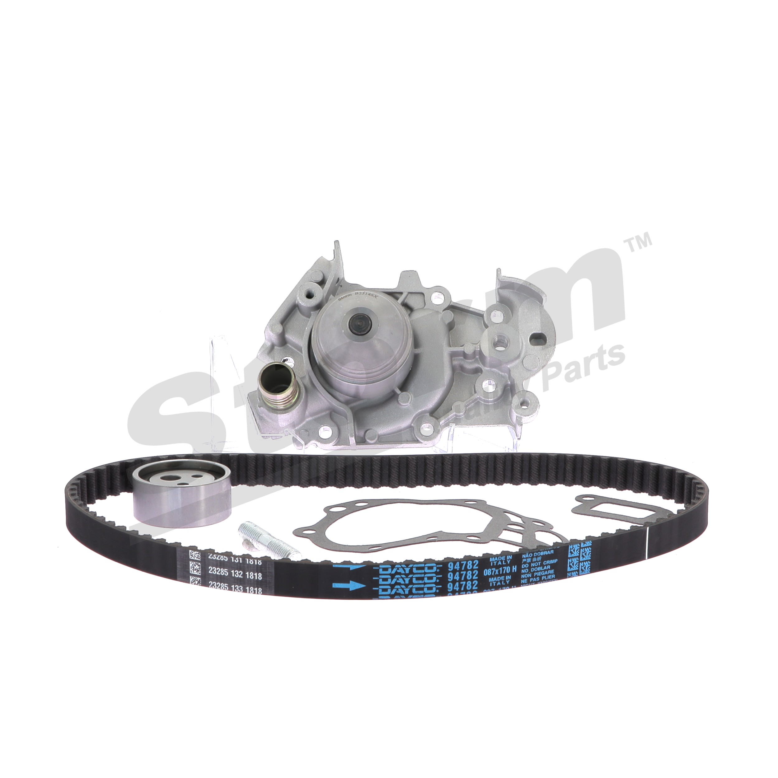 STORM QUALITY PARTS 5550058KP Pompă de apă + kit de distribuție Renault Kangoo Express 1.2 BiFuel 58 CP Benzina/Autogaz (GPL) 1999 preț