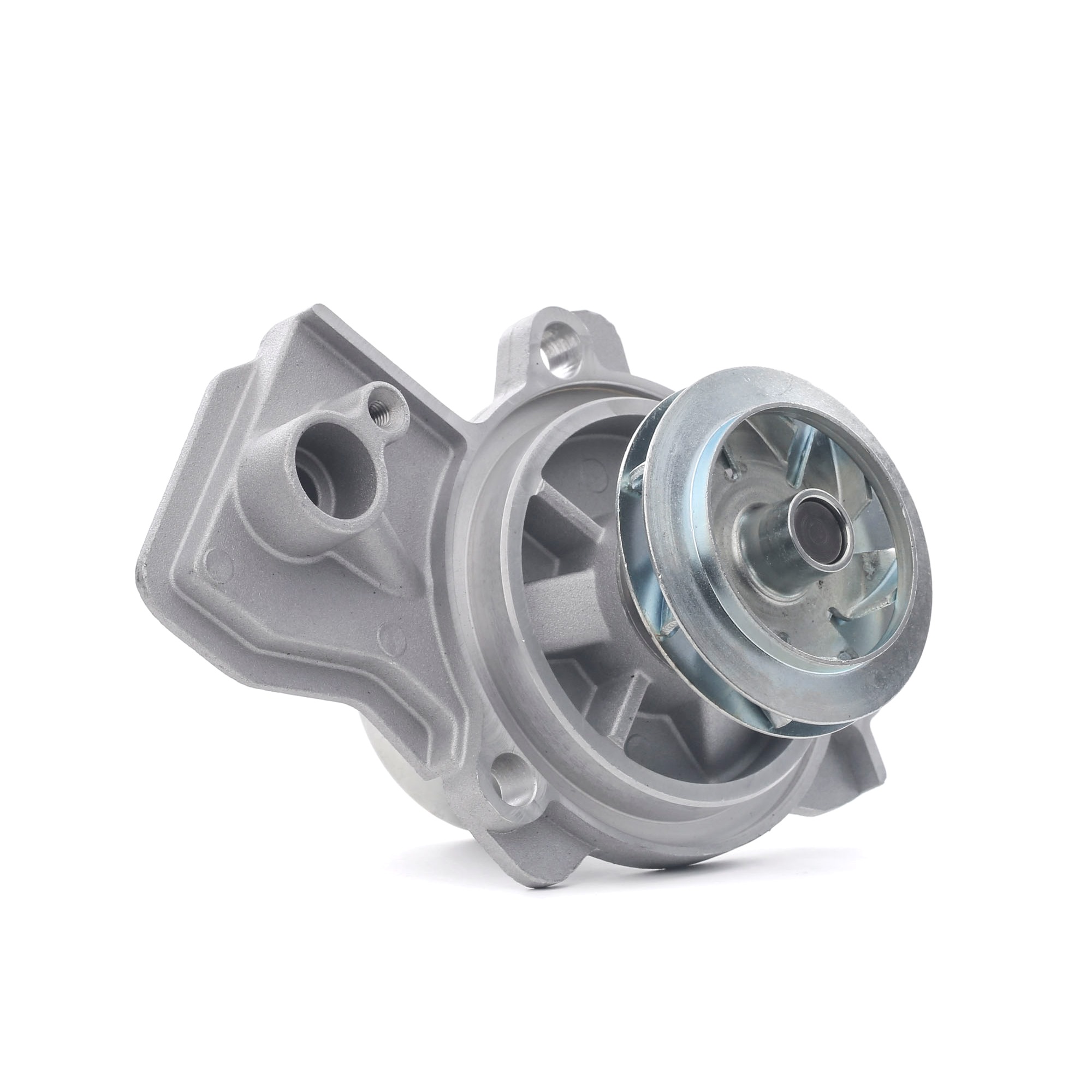 STARK SKWP-0520577 Water pump Grey Cast Iron, with seal ring, Mechanical, Metal, for timing belt drive