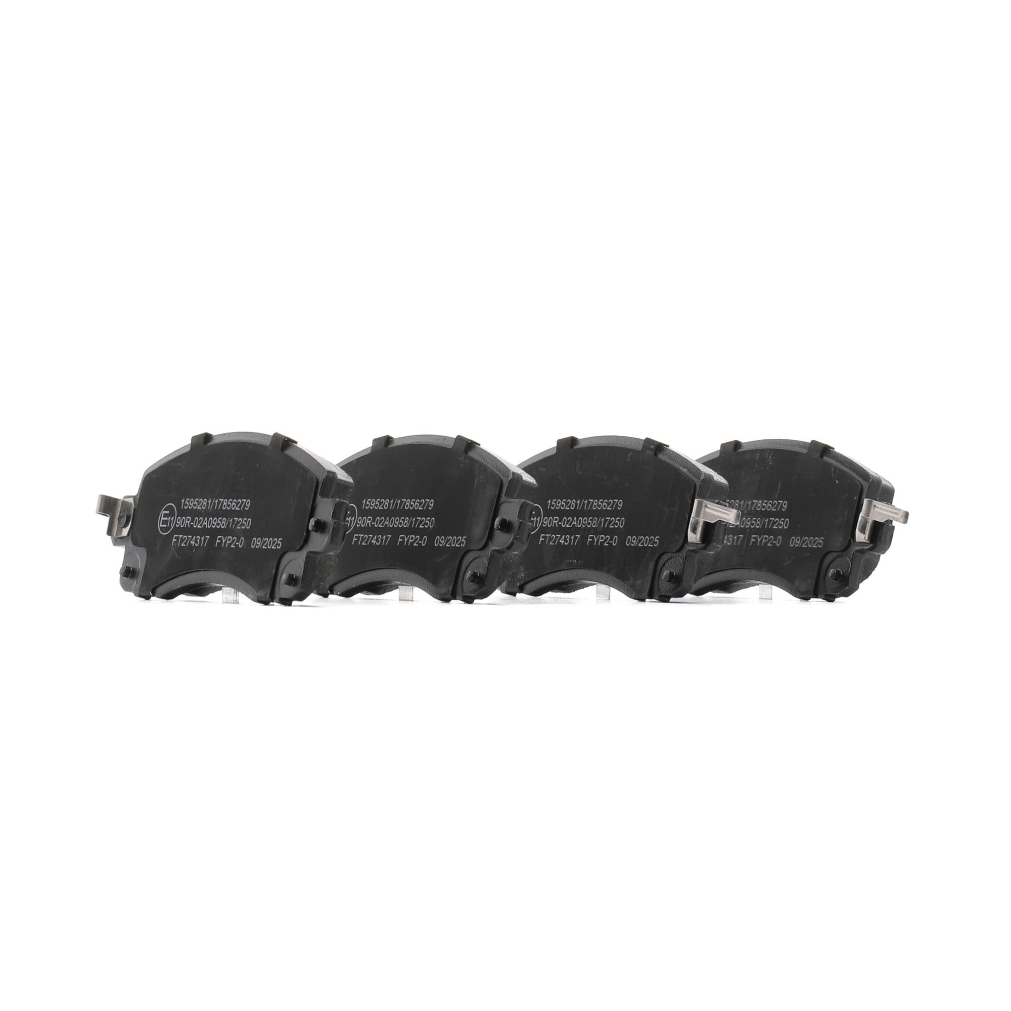 402B1707 Bromsbelägg RIDEX 26296FL030 VOLVO