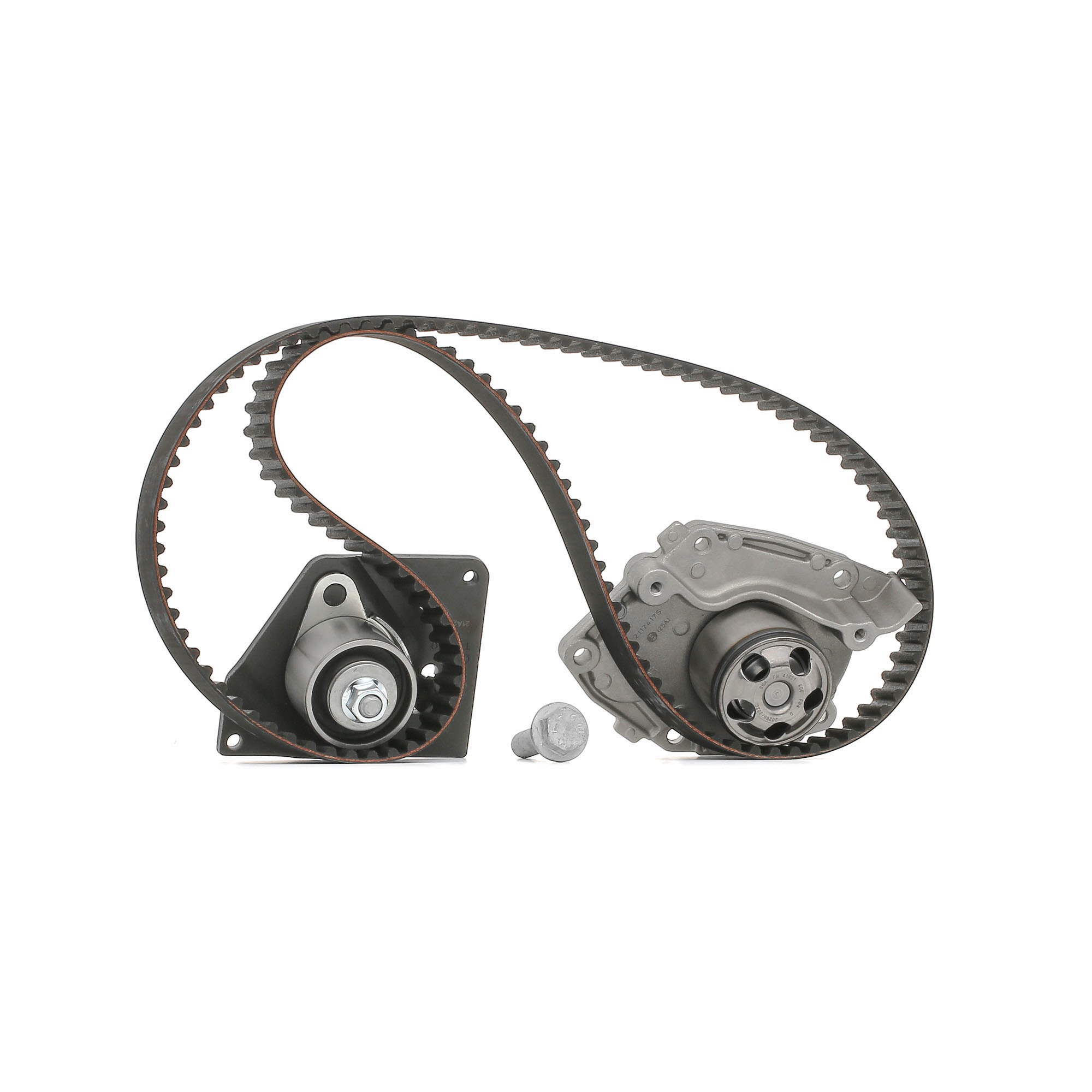 Great value for money - BOSCH Water pump and timing belt kit 1 987 946 394