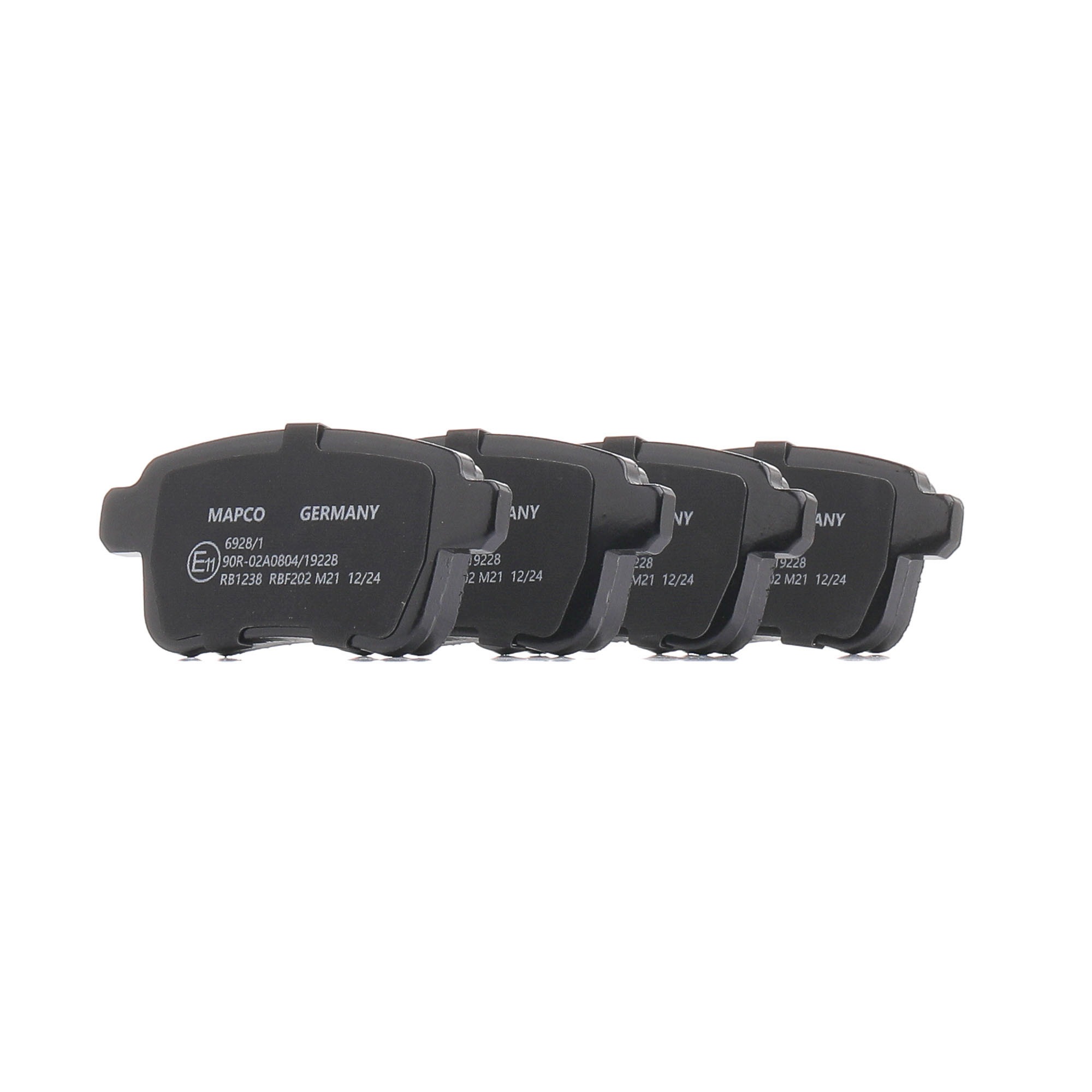 6928/1 Plaquettes de frein MAPCO 4154210400 NISSAN