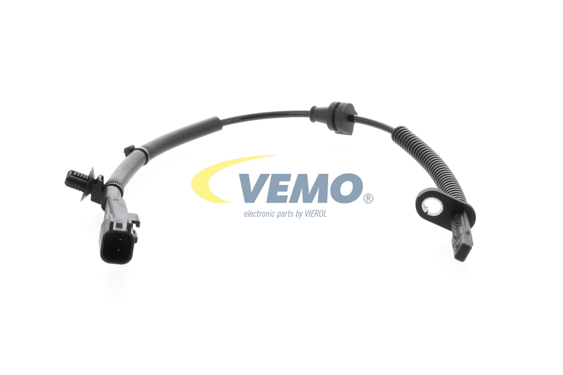 VEMO Rear Axle, with cable, 2-pin connector, angular Number of pins: 2-pin connector Sensor, wheel speed V25-72-0198 buy