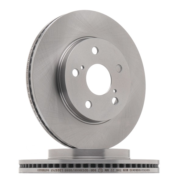 RIDEX Bremsscheibe 82B3069