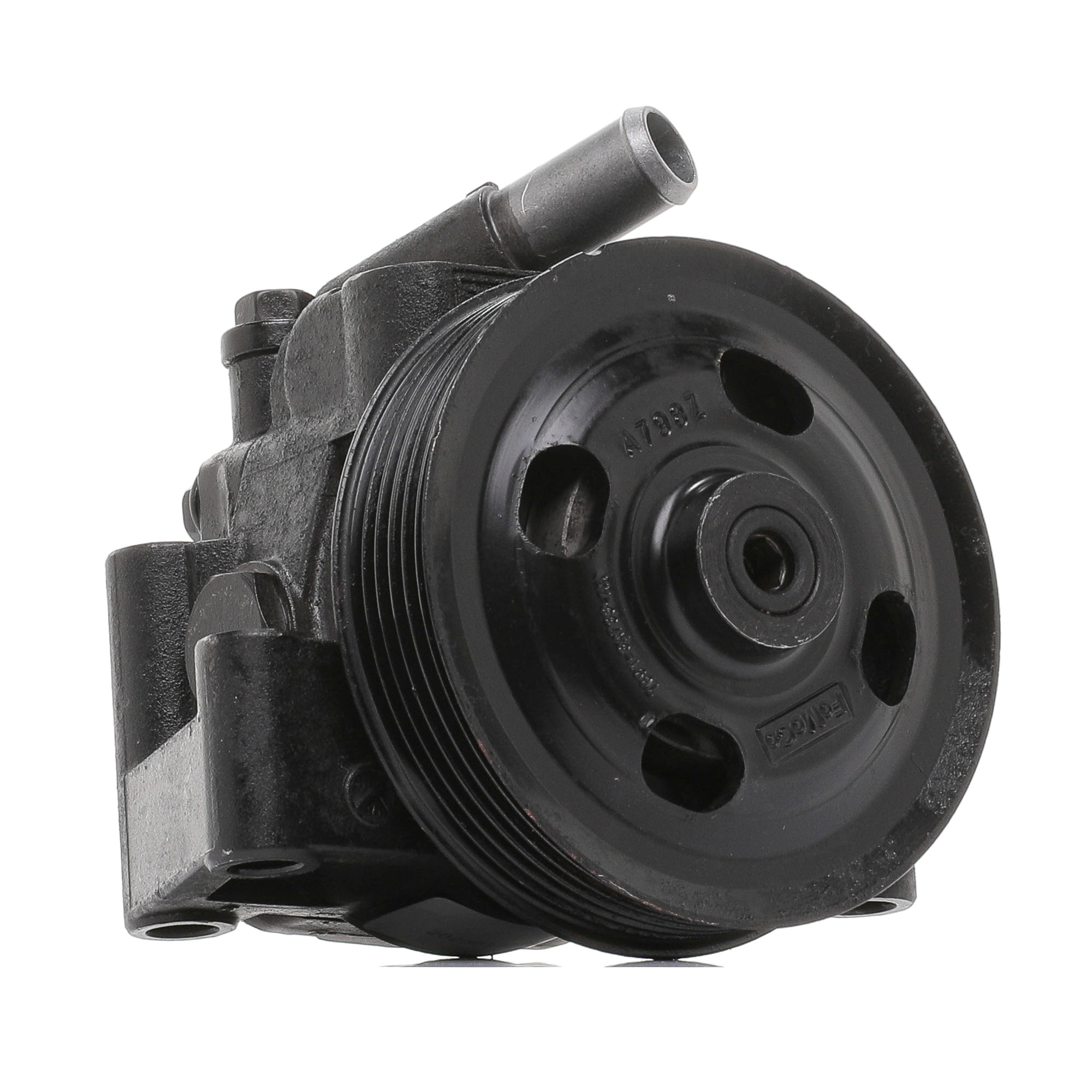 RIDEX REMAN 12H0078R Power steering pump Hydraulic, 100 bar, Number of ribs: 6, Belt Pulley Ø: 107 mm