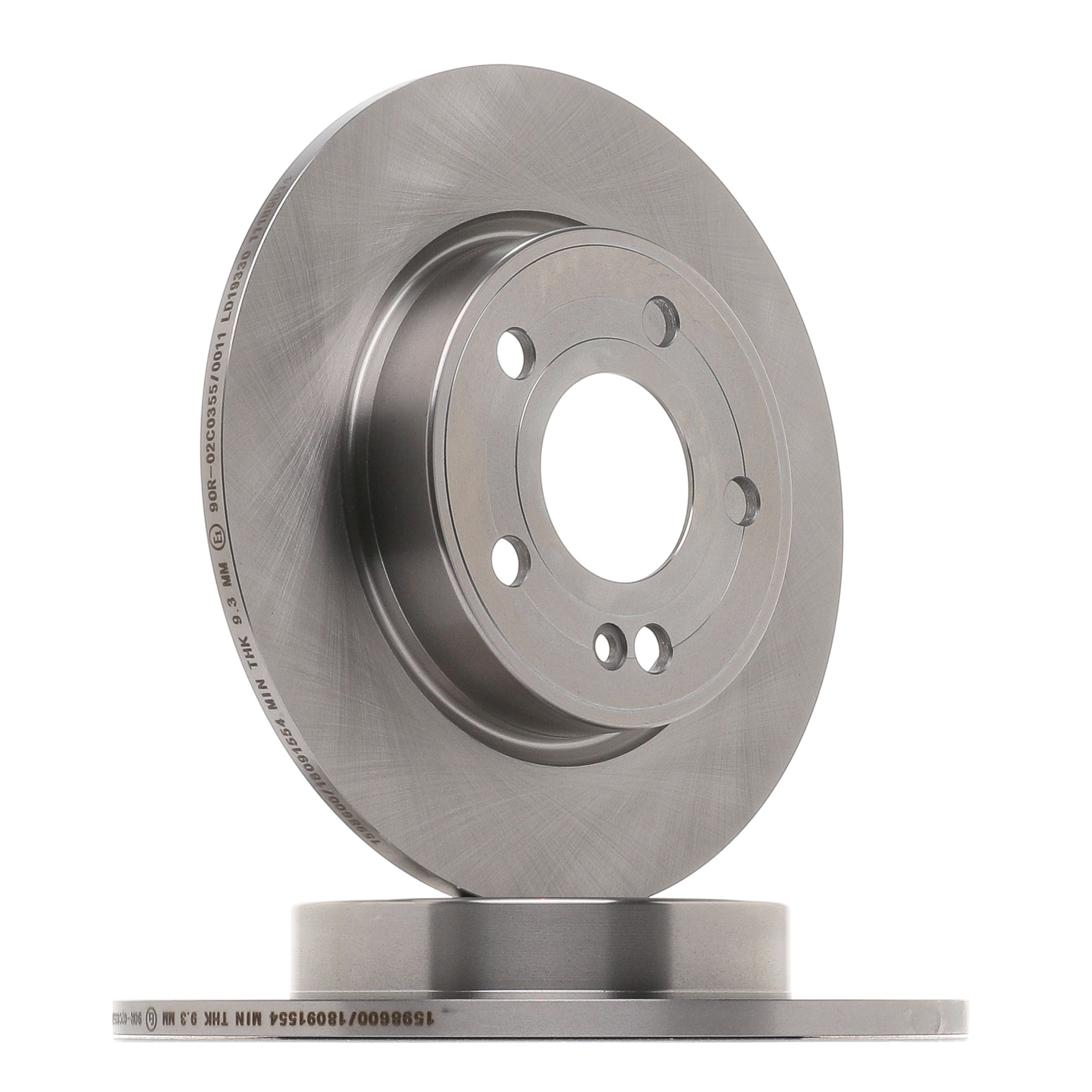 RIDEX 82B3079 Disco freno Assale posteriore, 276x11mm, 5/6x112, pieno, Ghisa