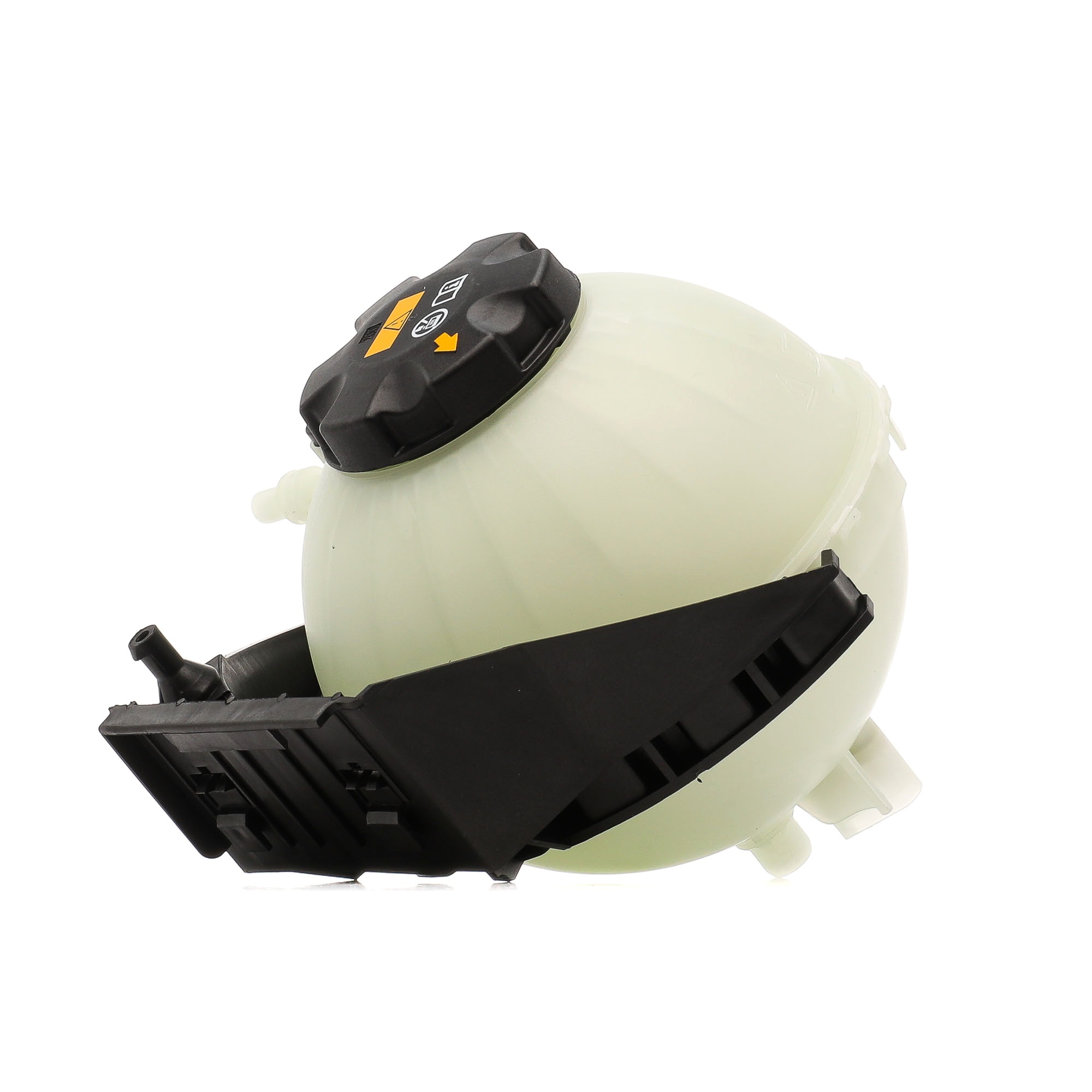 RIDEX 397E0267 Coolant expansion tank with holding frame, with lid, with sensor