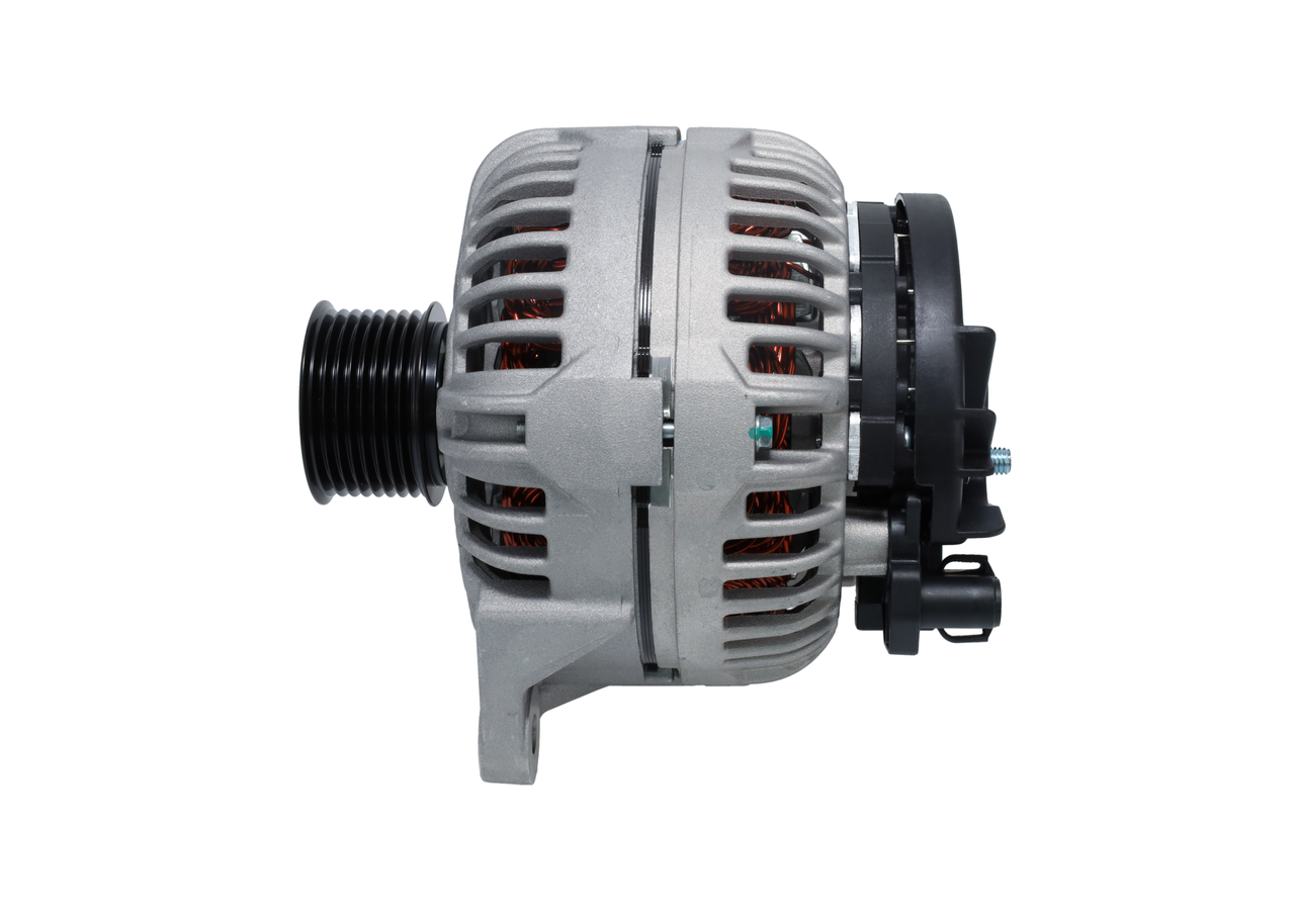 BOSCH 1 986 A00 967 Alternator 28V, 100A, B+(M8), 82, excl. vacuum pump, Ø 55 mm