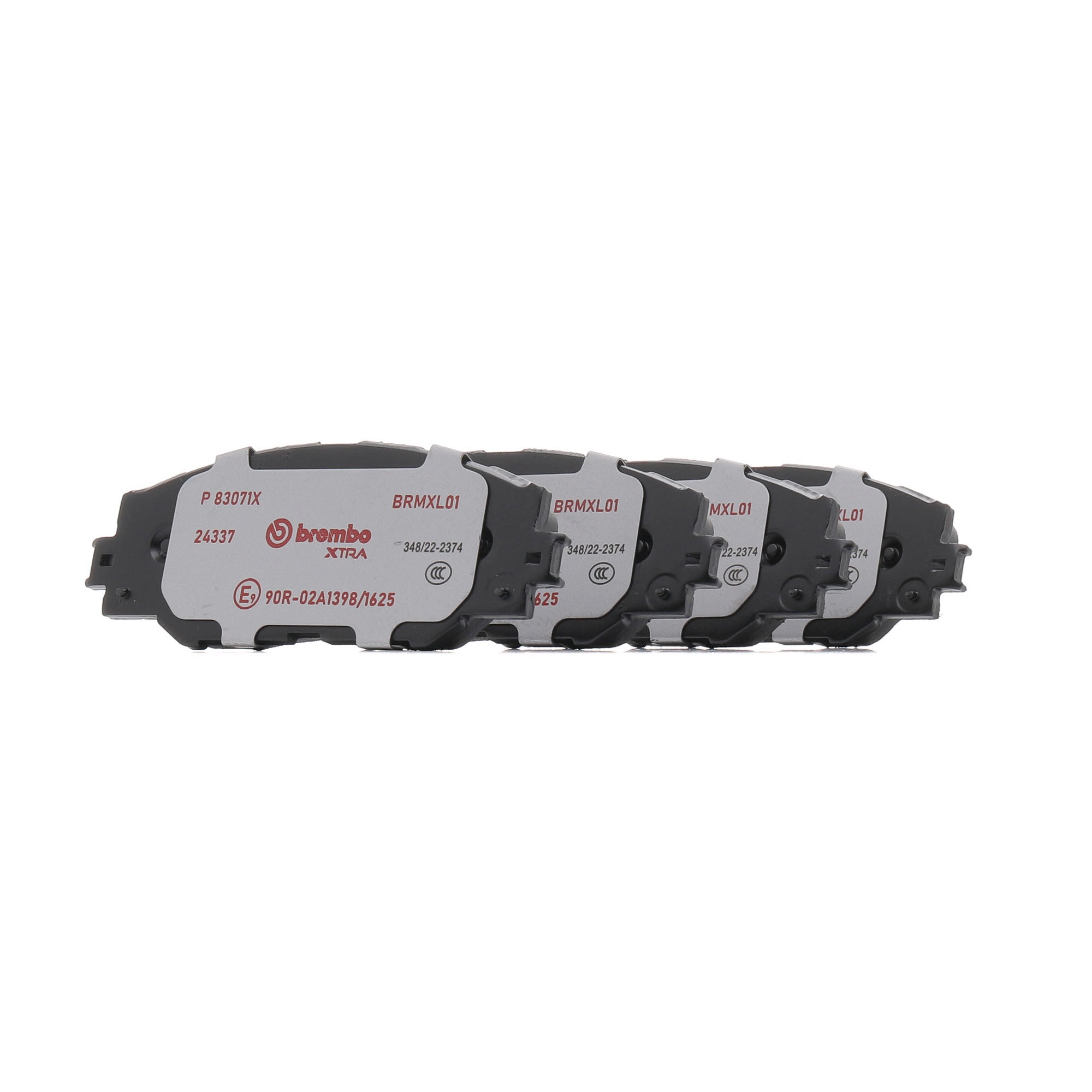 P83071X Τακάκια φρένων BREMBO 044650R031 LEXUS