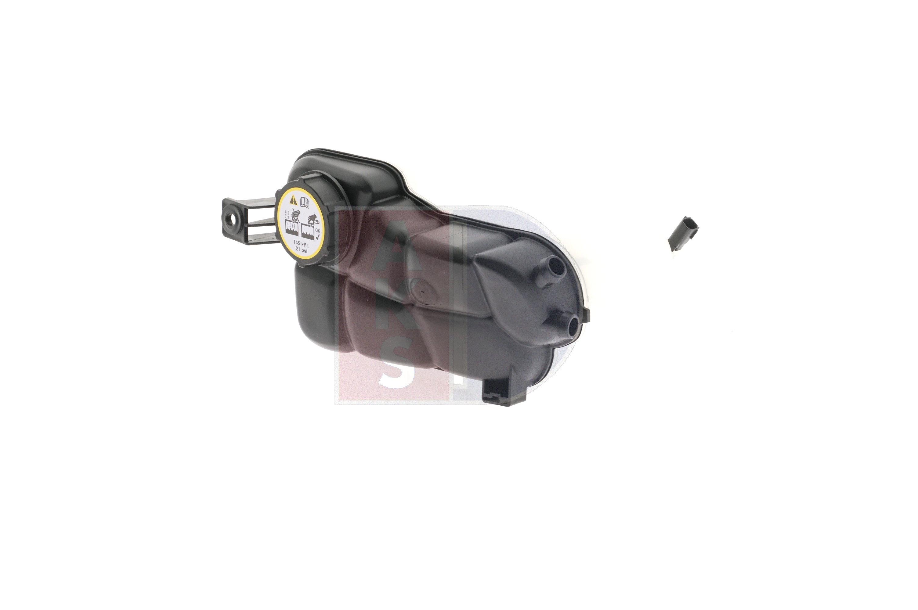 Coolant expansion tank AKS DASIS with lid, with sensor - 023010N