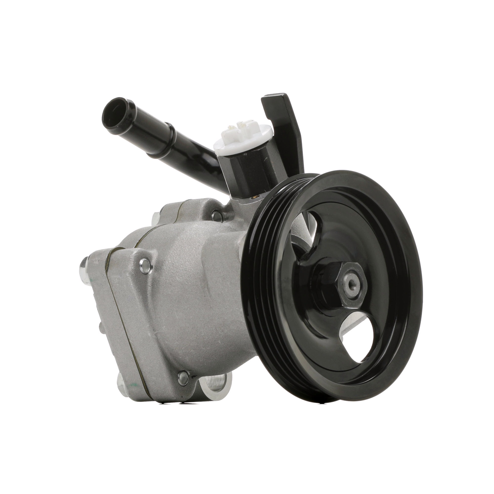 RIDEX 12H0962 Power steering pump Hydraulic, Number of ribs: 4, Belt Pulley Ø: 96 mm