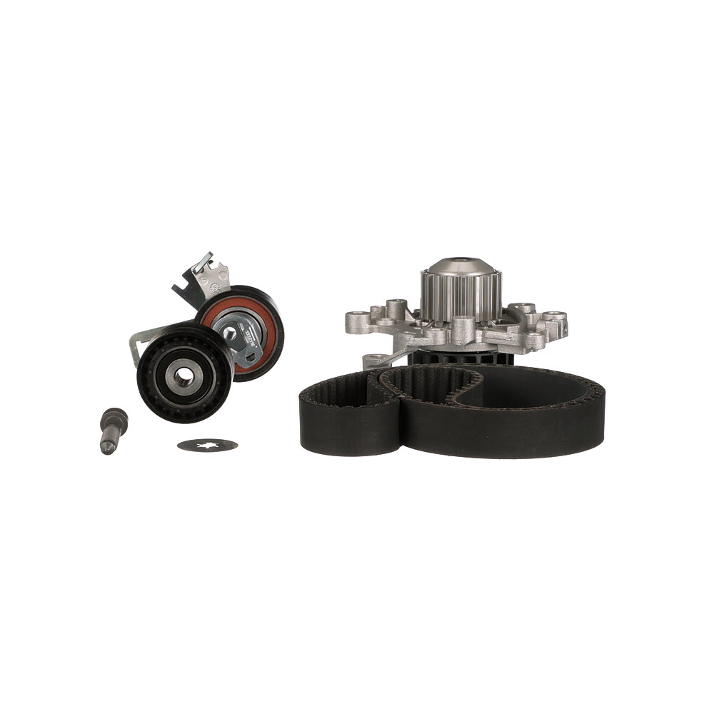 Opel CROSSLAND X Water pump and timing belt kit GATES KP15705XS cheap