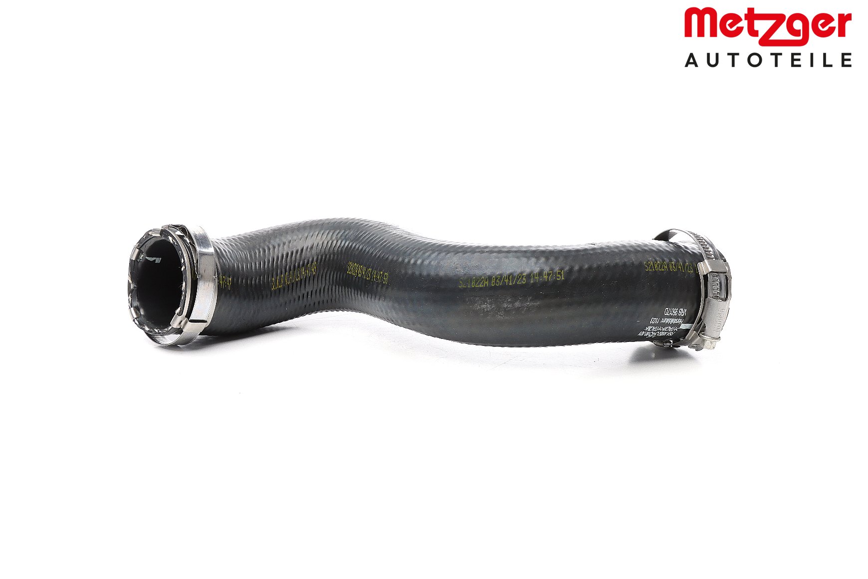 METZGER 2400989 Ladeluftschlauch PEUGEOT 407 (6D_) 2.0 HDi 163 PS Diesel 2010