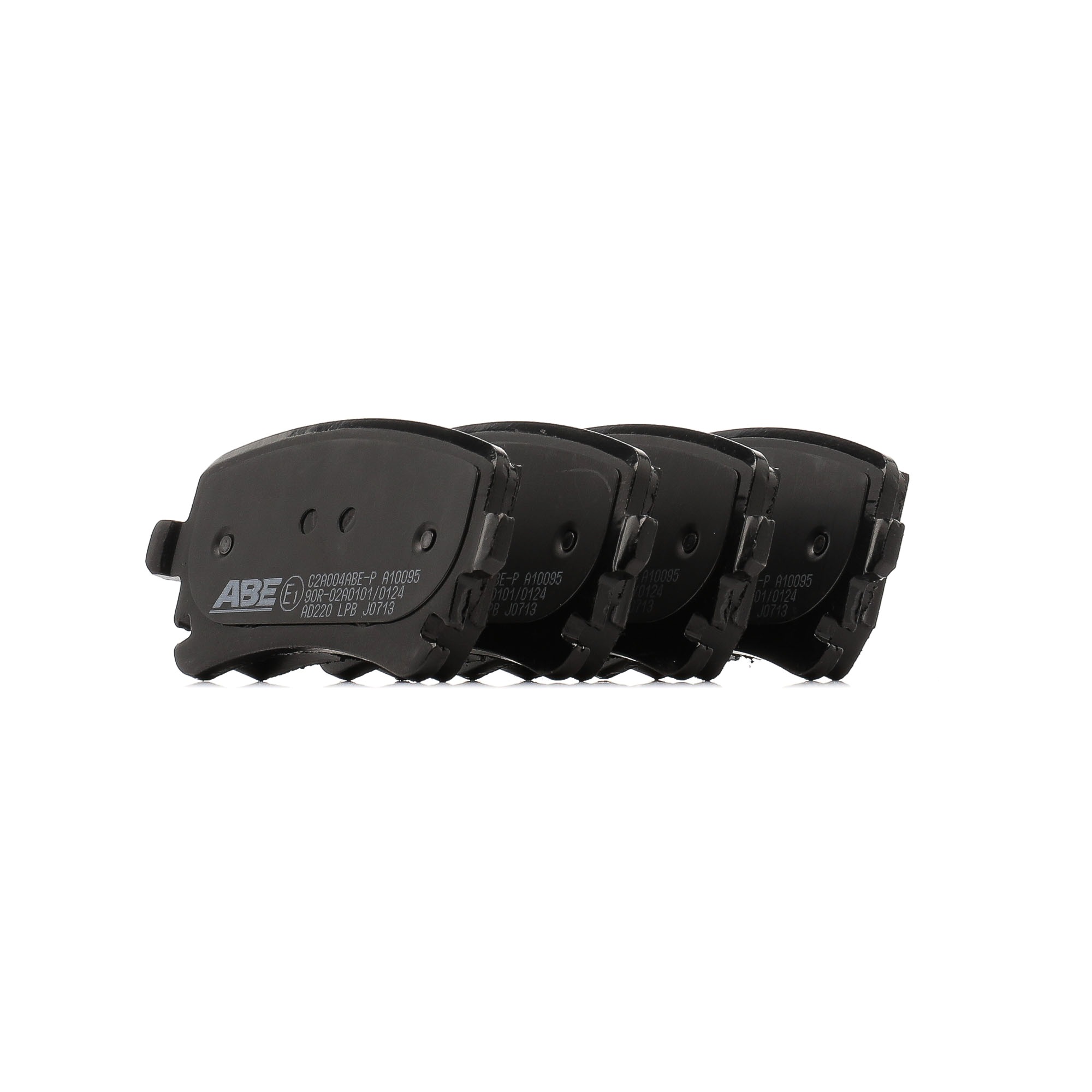 C2A004ABE-P Brake pad set ABE 4F0698451M