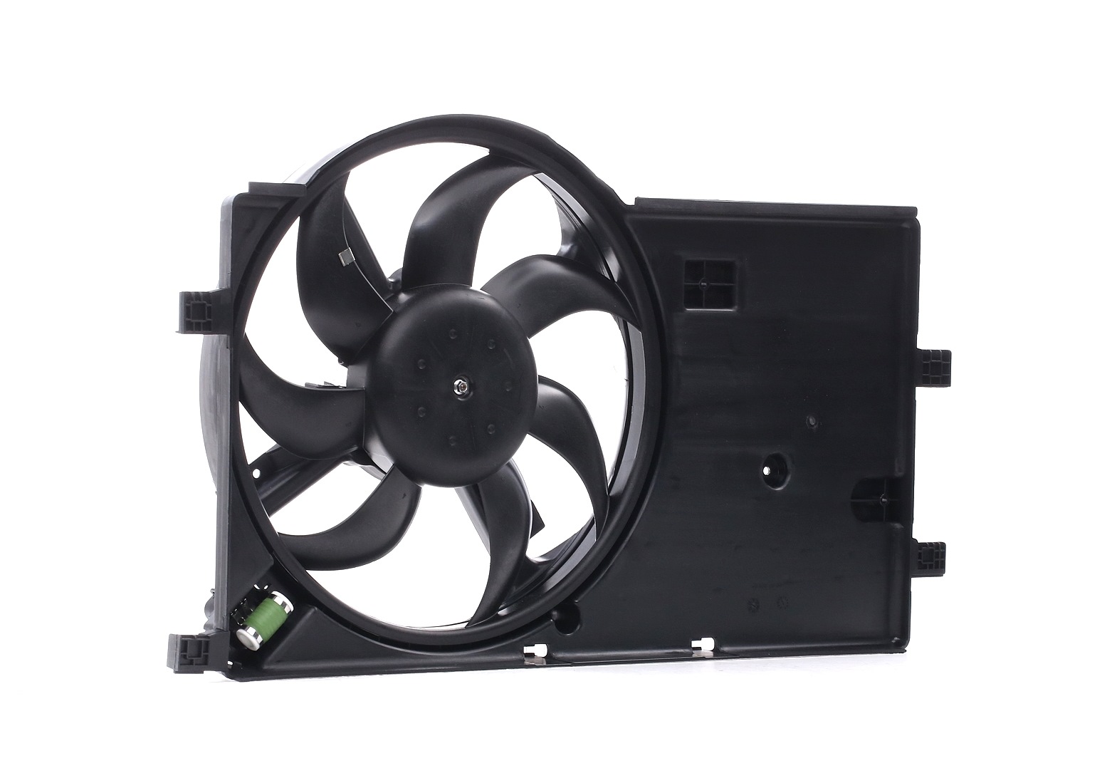 Cooling fan assembly JPN Ø: 385 mm, 12V, with radiator fan shroud - 62C0031-JPN