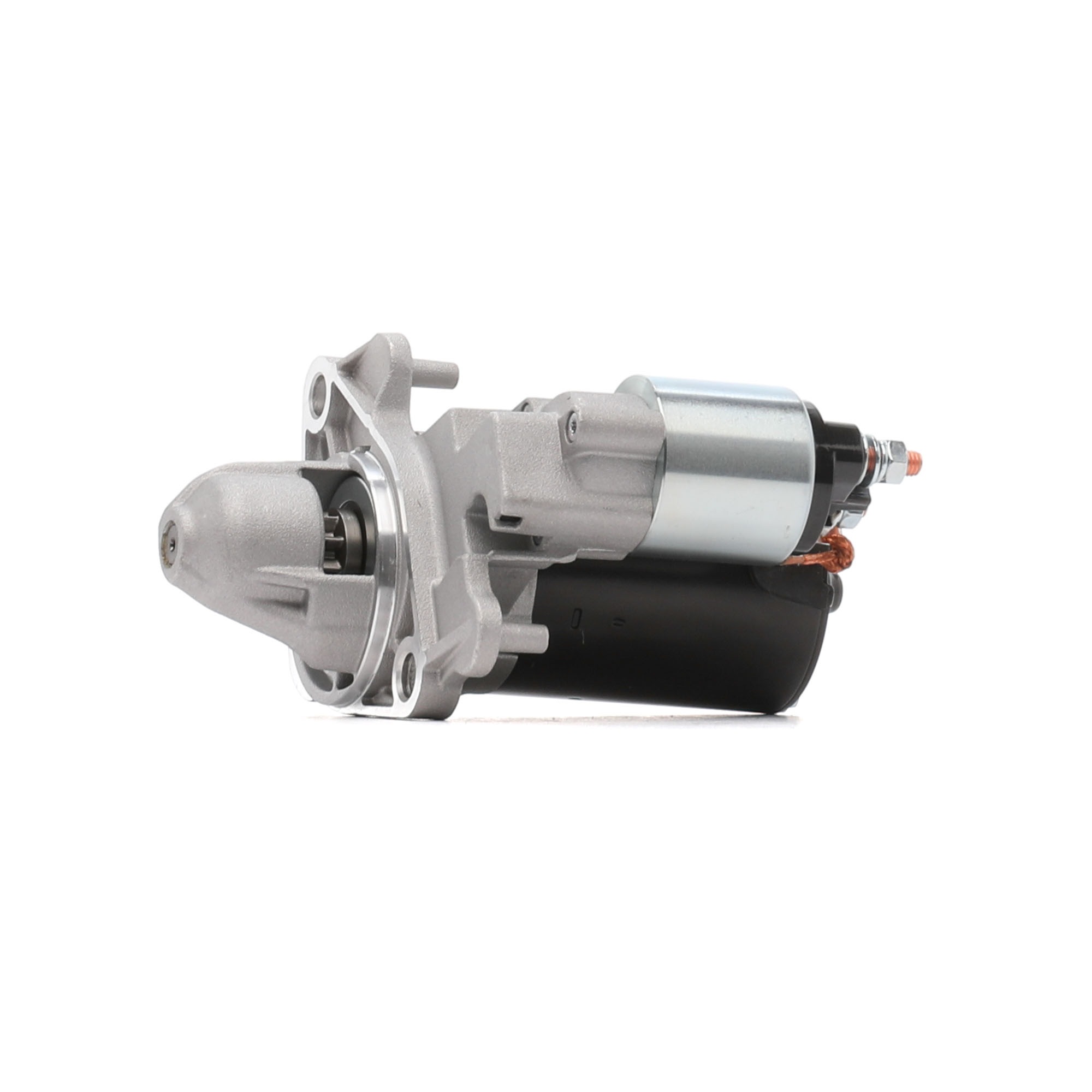 RIDEX 2S0904 Starter motor 12V, 0,9kW, Number of Teeth: 9, B+ (M8), Ø 73,8 mm