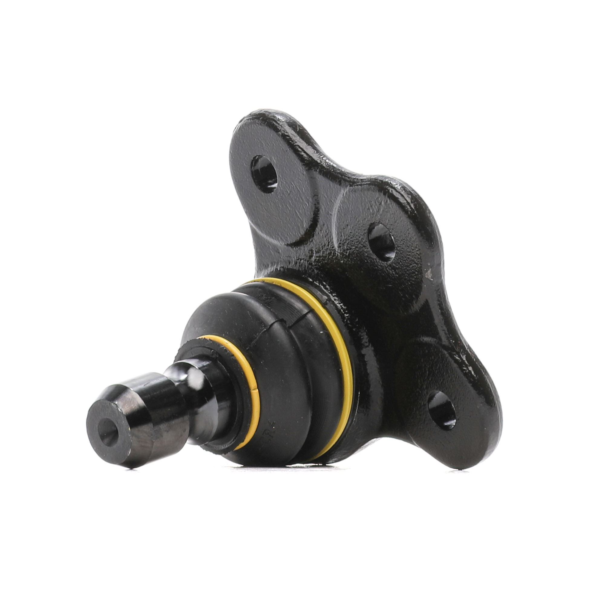 Ball joint RIDEX PLUS Front Axle, Lower, both sides, with accessories, 18,0mm, 45mm - 2462S0007P
