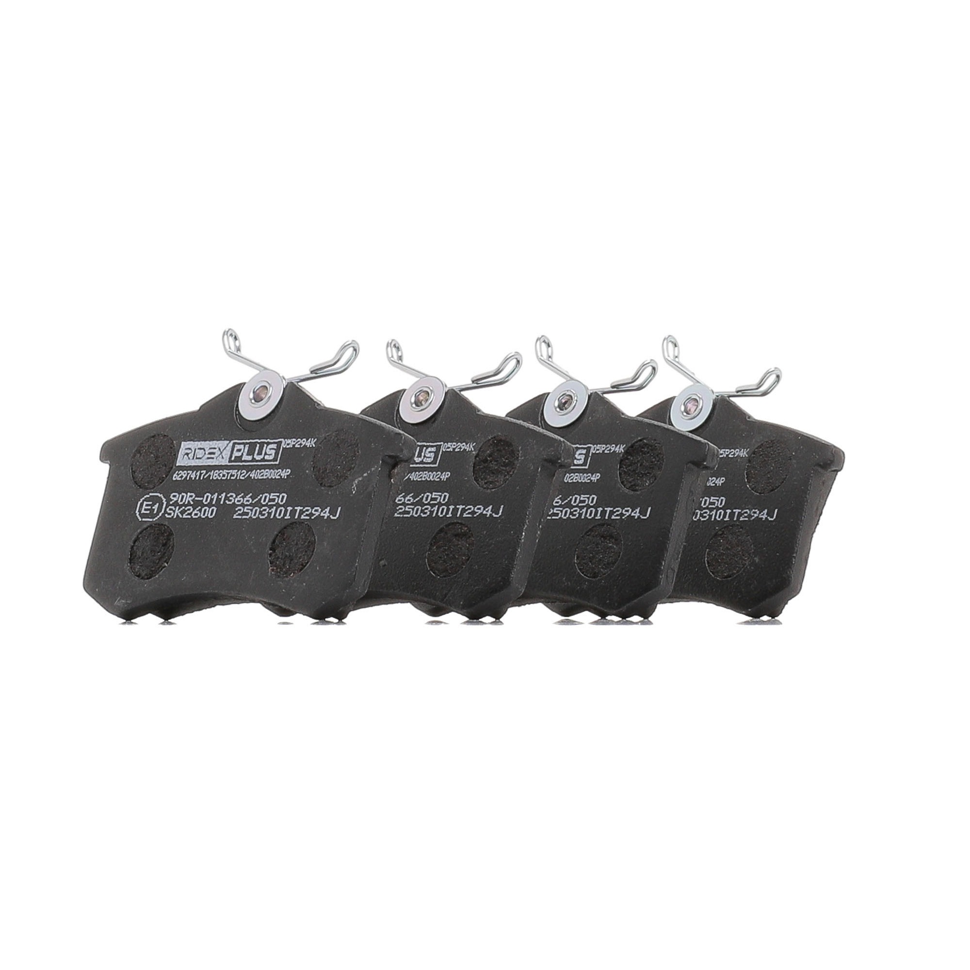 RIDEX PLUS 402B0024P brake Seat Ibiza Mk4 1.0 TSI 95 hp Petrol