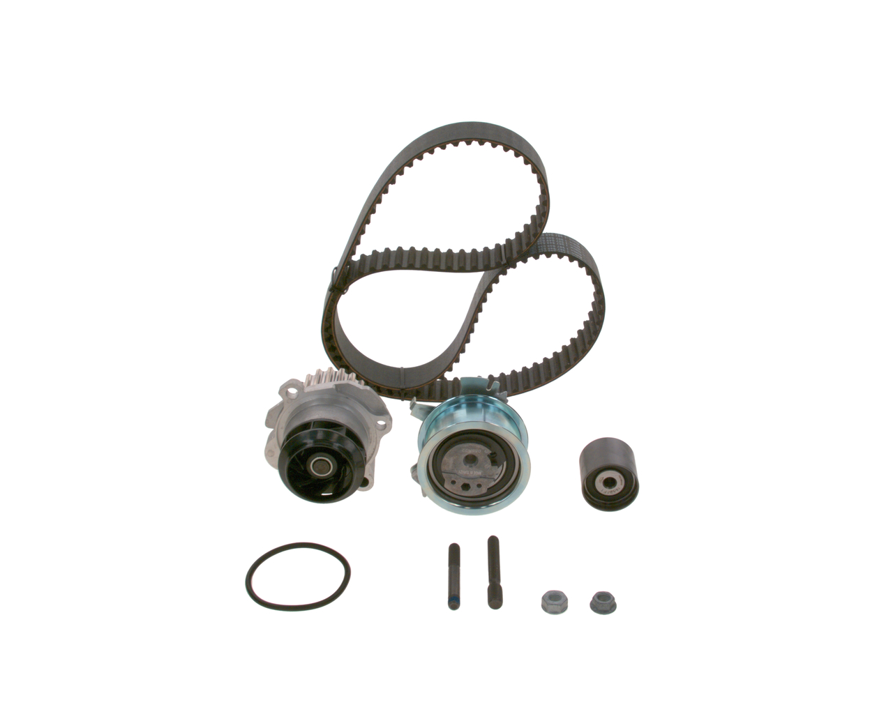 Great value for money - BOSCH Water pump and timing belt kit 1 987 946 398