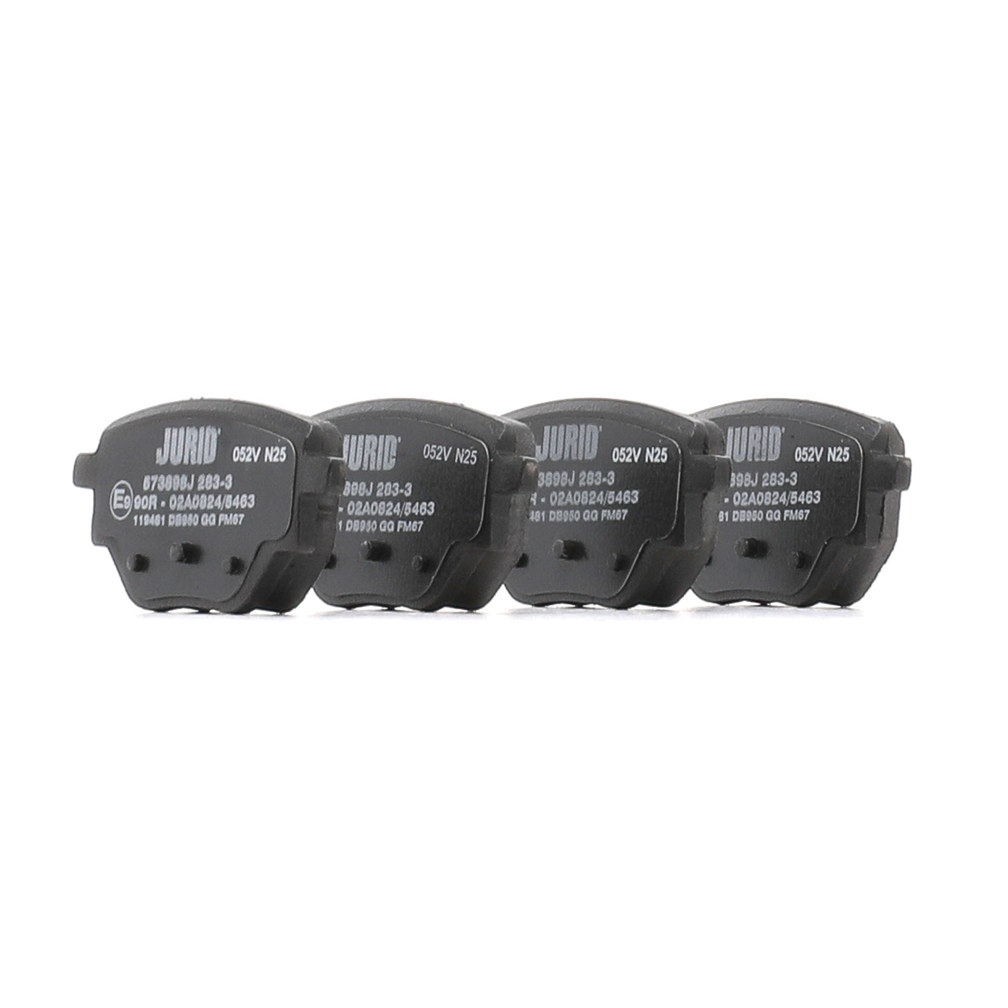 573898J Brake pads JURID CITROЁN C4
