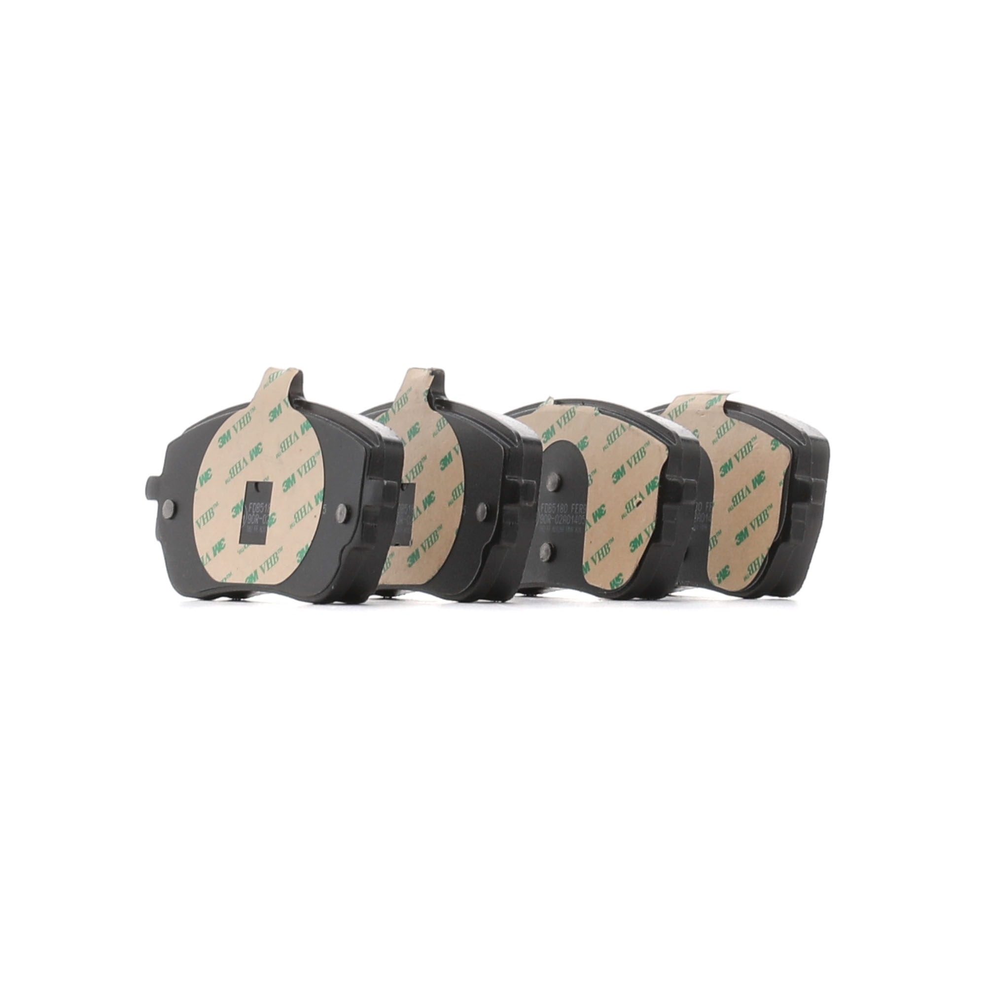 FERODO FDB5180 Racing brake pads CLA Coupe (C118) CLA250e (118.385) 218 hp Petrol/Electric