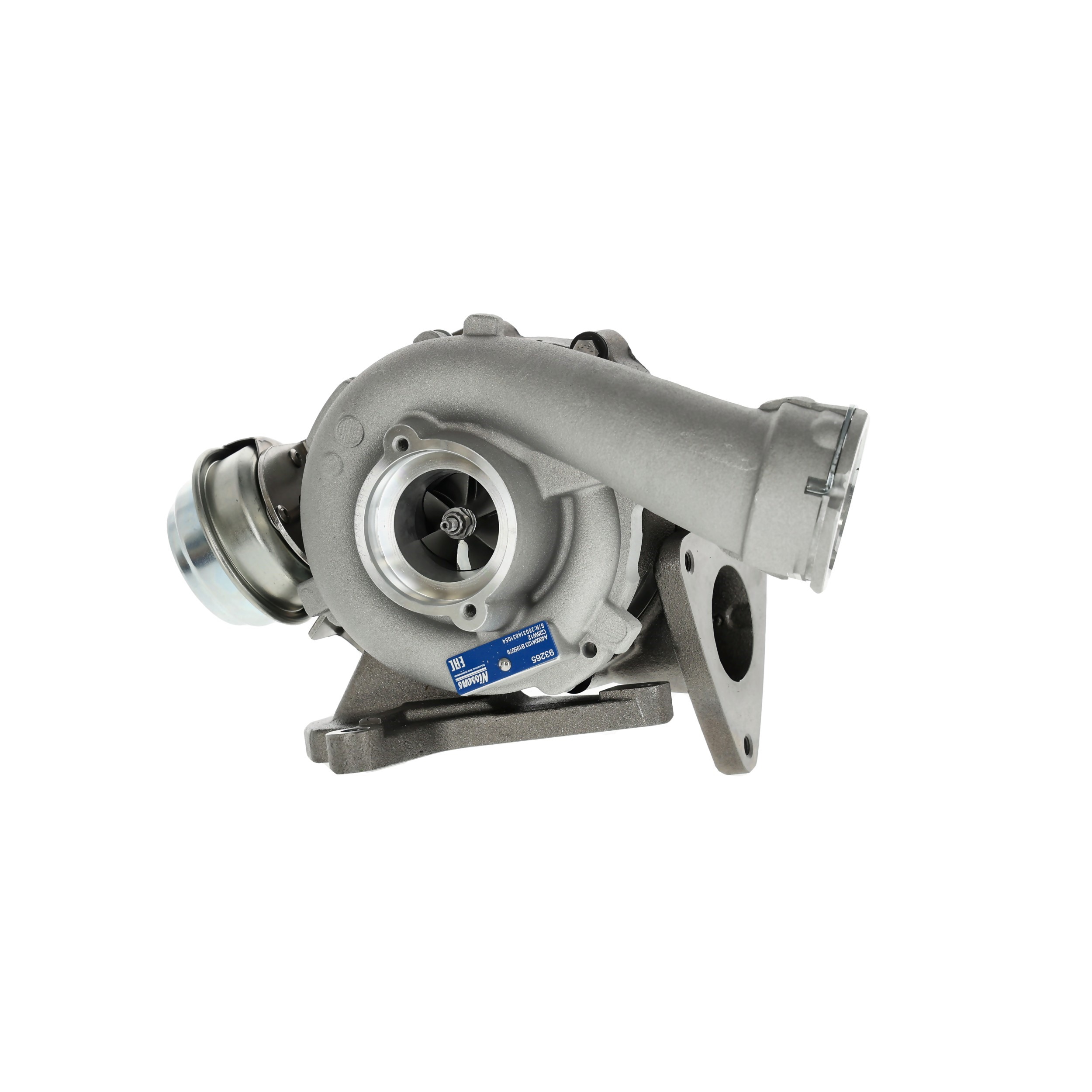 NISSENS 93265 Turbolader Abgasturbolader, ölgekühlt, pneumatisch, mit Dichtungen, ohne Abgaskrümmer