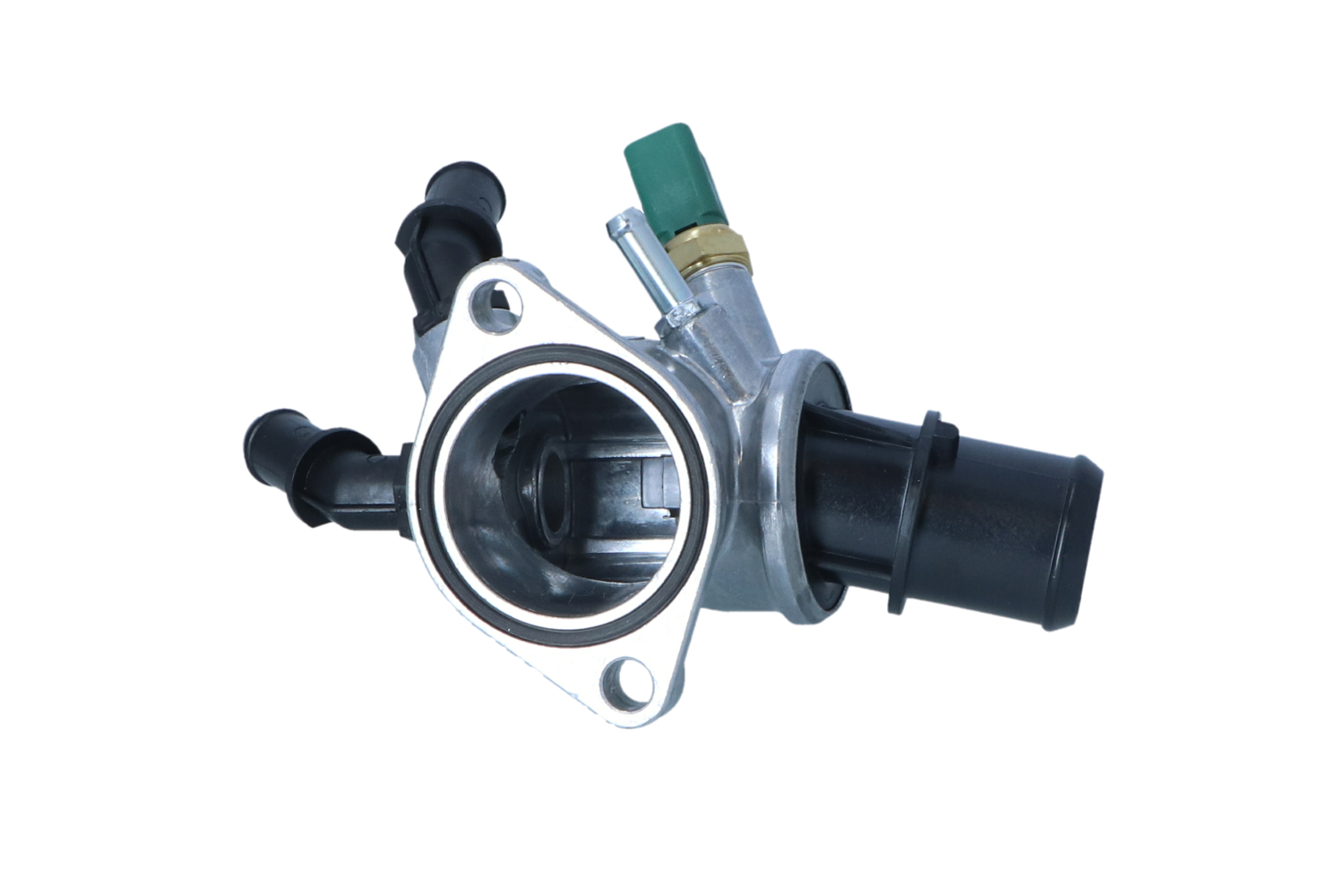 NRF 725241 Engine thermostat Opening Temperature: 88°C, with sensor, with seal ring, with housing