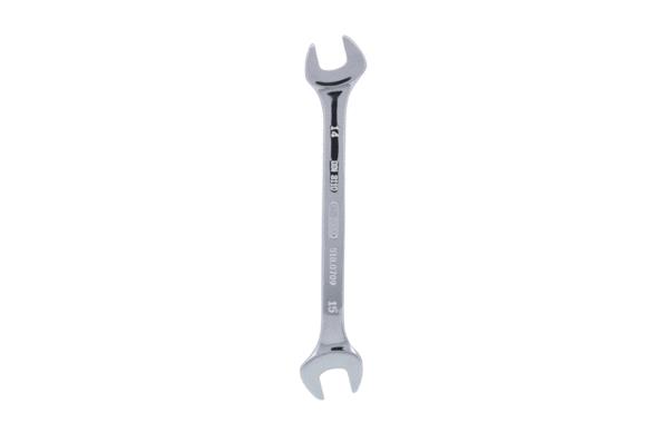 KS TOOLS 518.0709-E Spanner Size: 14, 15, Chrome Vanadium Steel, Chromed Open-end Spanner 518.0709-E cheap