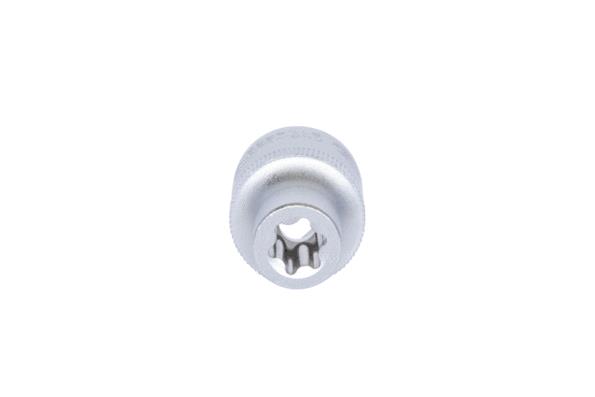 Køb 911.4333-E KS TOOLS DIN 3120, ISO 1174, E10, Krom-vanadium-stål, ydre torx, E-profil, riflet Skraldenøgleindsats (Hexagon) 911.4333-E billige