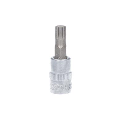 KS TOOLS Steckschlüsseleinsatz 917.1543-E DIN 3120, ISO 1174, ISO1174, M6, Chrom-Vanadium-Stahl, Außenvielzahn, Innenvielzahn, gerändelt