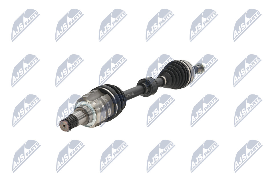 NTY Front Axle Left, 663mm, 81mm Length: 663mm, External Toothing wheel side: 26 Driveshaft NPW-TY-167 buy