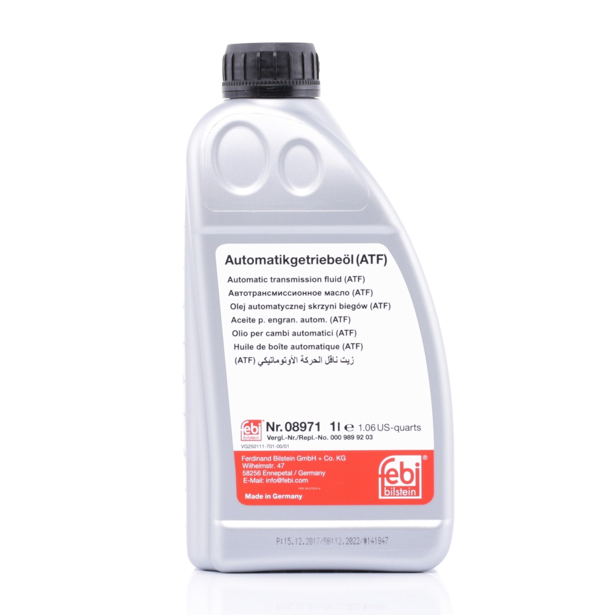 Hydraulische olie FEBI BILSTEIN 08971 - Vering / demping auto-onderdelen voor Toyota order