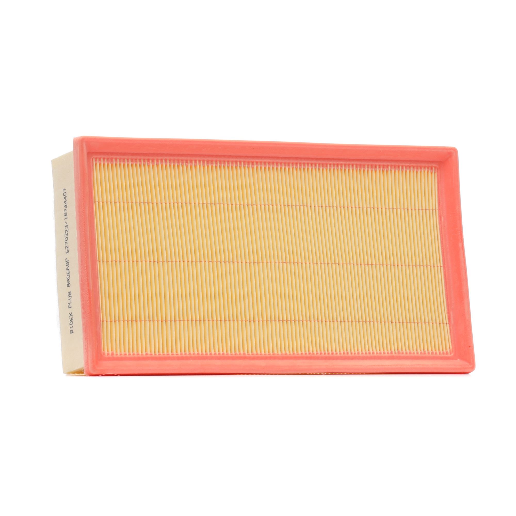 8A0668P RIDEX PLUS Air filters TOYOTA 69,5mm, 161mm, 291mm