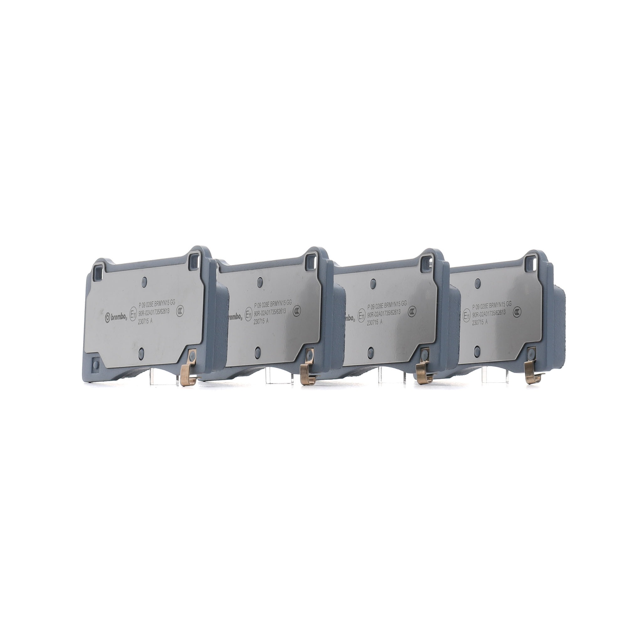 P09028E Pastilhas de travão BREMBO 800824000C TESLA