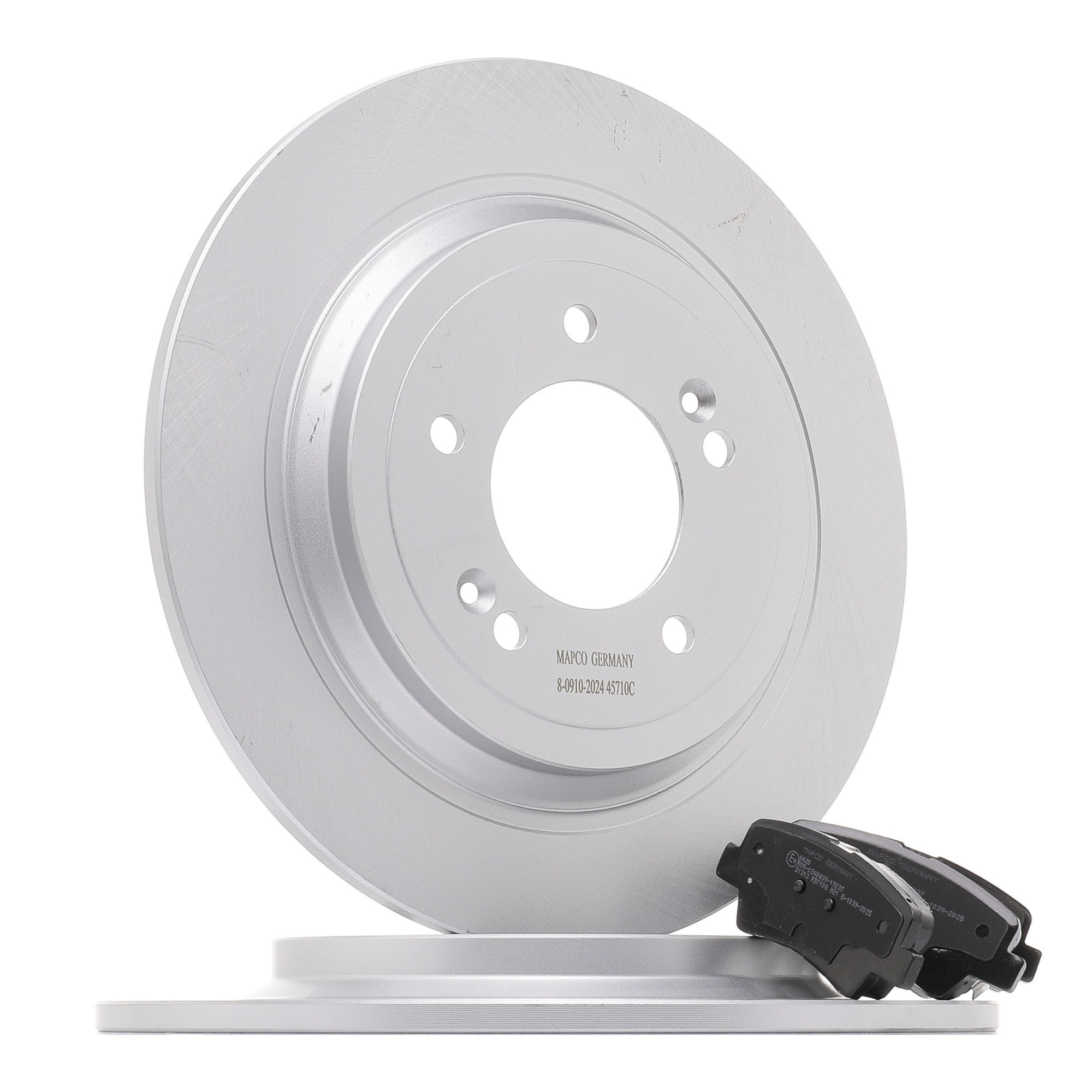 MAPCO 47621C preço kit de travões Hyundai ATOS traseiro e dianteiro