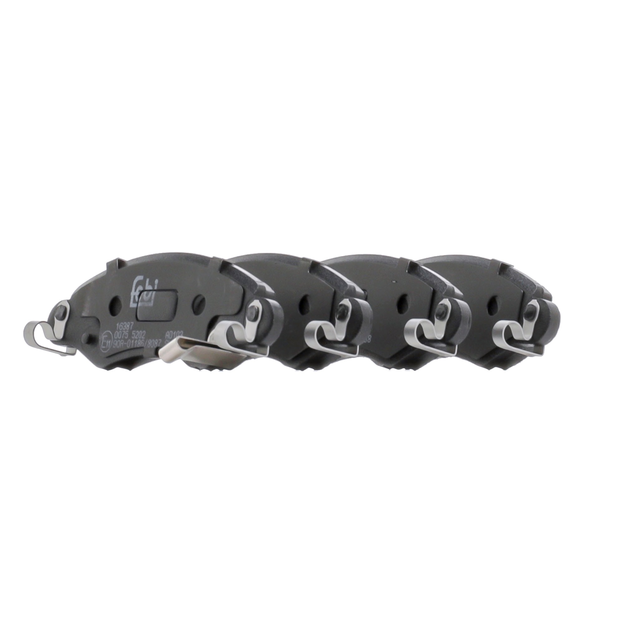 23254 16387 Brake pad set FEBI BILSTEIN 5581084E01 CHEVROLET