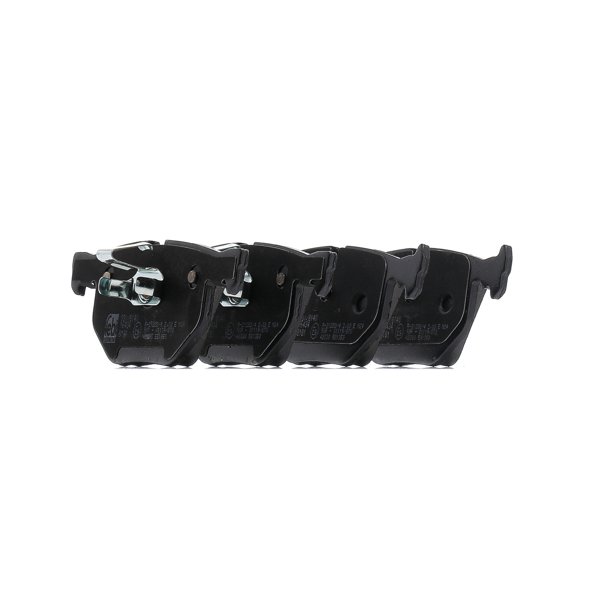 FEBI BILSTEIN 16434 Bremsbeläge Hinterachse