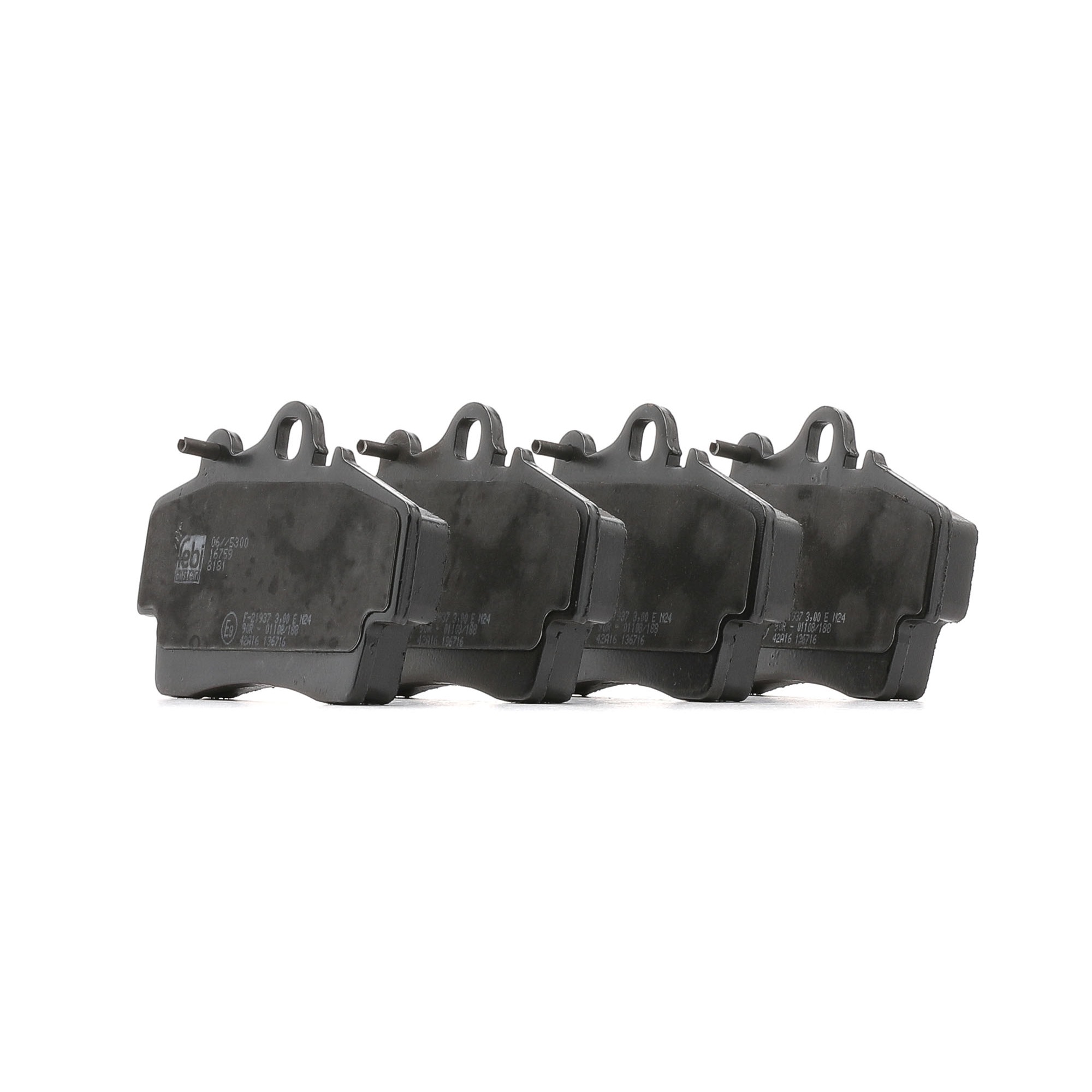 21937 FEBI BILSTEIN 16759 Bromsklossar PORSCHE Boxster (987) 2.7 240 hk Bensin 2005 pris
